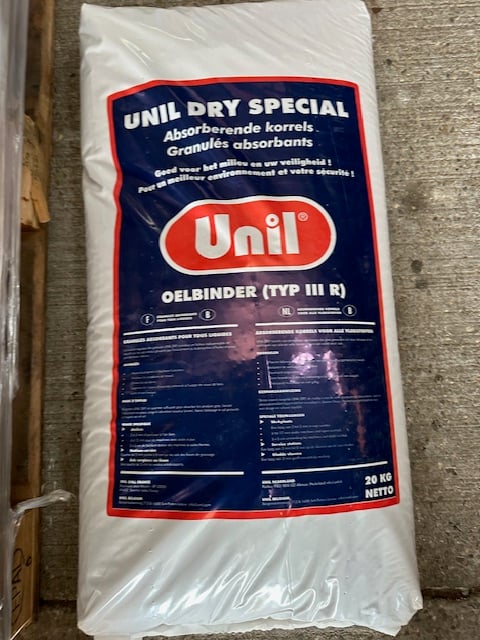 Absorptiekorrels - UNIL DRY is ontwikkeld voor de absorptie van chemicaliën die een maximale absorptie en een minimaal afval vereisen.