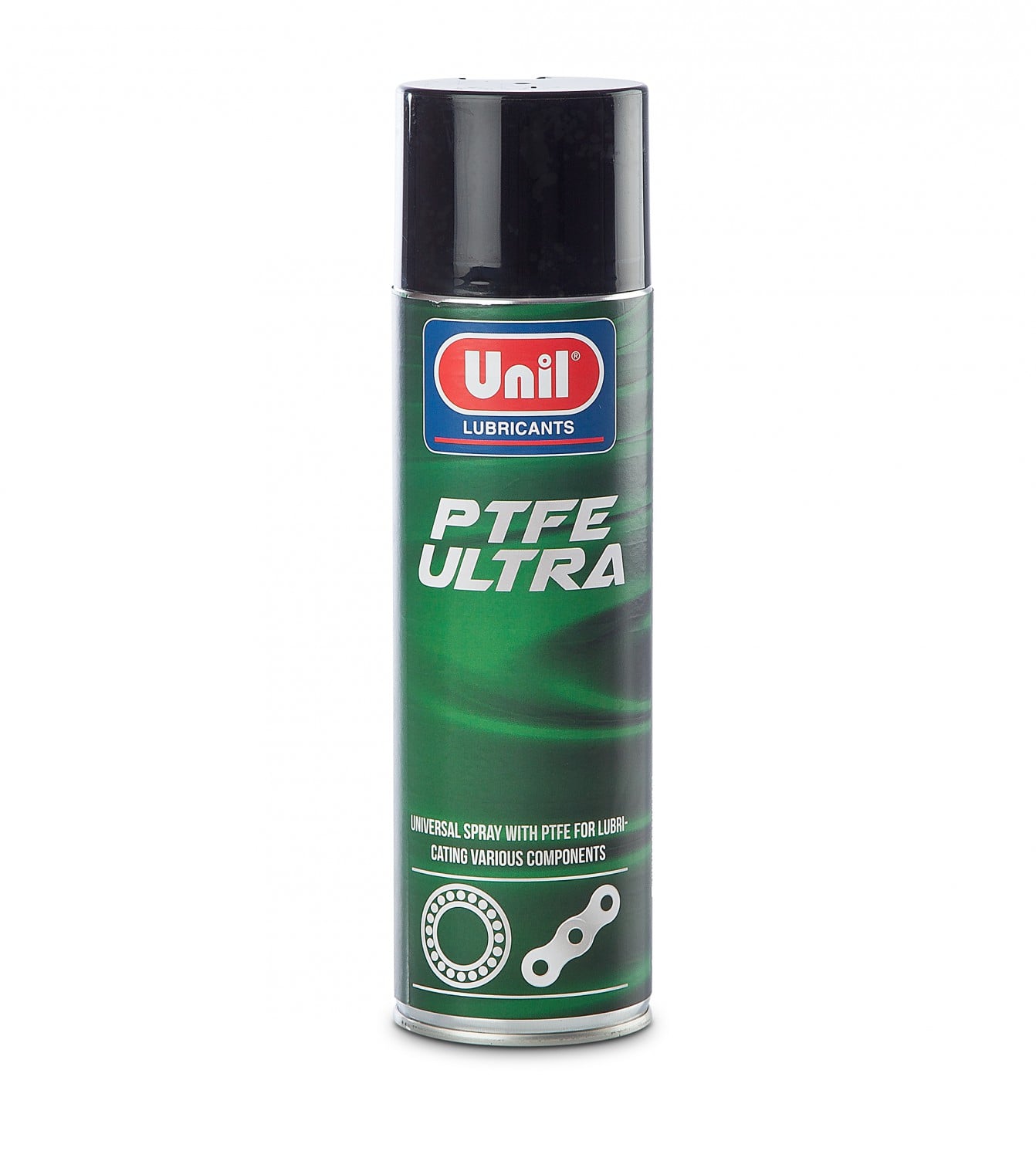 PTFE Ultra - Universeel smeermiddel met PTFE, geschikt voor de smering van diverse onderdelen zoals glijlagers, kogellagers, scharnieren, kettingen en geleidingen.